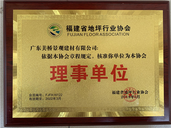 广东美桥福建地坪协会理事单位